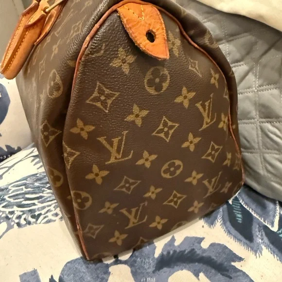 Louis Vuitton Brown Monogram Speedy 30 Vintage - Picture 5 of 15